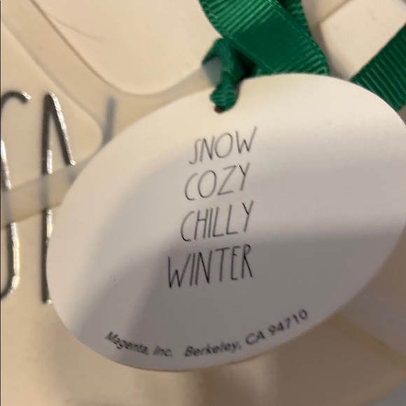 🎄 NWT Rae Dunn White Snowman coasters - Picture 2 of 4